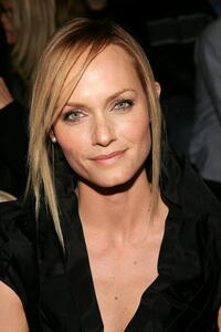 "Dead Silence" star Amber Valletta at the Marc Jacobs Fall 2007 fashion show in N.Y.