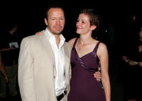 "Dead Silence" star Donnie Wahlberg and actress Leslie Hope at the CW Network Summer TCA Party in California.