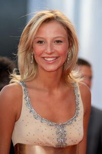 Francecsca Rossella at the premiere of "Michael Clayton" during the Venice Film Festival. 