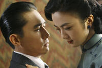 Tony Leung Chiu-Wai and Tang Wei in "Lust, Caution."