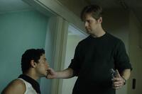 Khaled Abol Naga and Peter Krause in "Civic Duty."