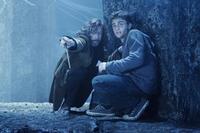 Gary Oldman as Sirius Black and Daniel Radcliffe in "Harry Potter and the Order of the Phoenix."