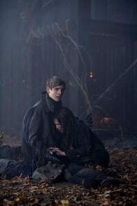 Jean Luc Bilodeau as Schraeder and Samm Todd in "Trick 'r Treat."