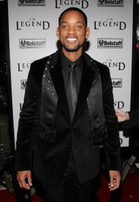 "I Am Legend" star Will Smith at the N.Y. premiere.