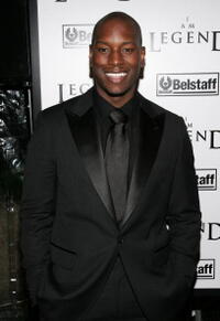 Actor/singer Tyrese at the N.Y. premiere of "I Am Legend."