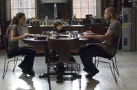 Alice Braga, Charlie Tahan and Will Smith in "I Am Legend."