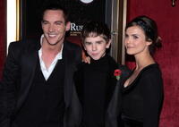 "August Rush" stars Jonathan Rhys Meyers, Freddie Highmore and Keri Russell at the N.Y. premiere.