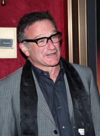 Actor Robin Williams at the N.Y. premiere of "August Rush."
