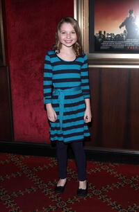 Actress Sammi Hanratty at the N.Y. premiere of "August Rush."