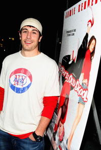 Actor Jason Biggs at the L.A. premiere of "Kickin' It Old Skool."