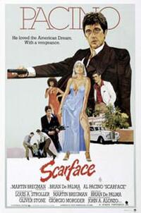 Poster art for "Scarface."