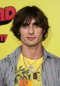 Musician Tyson Ritter from the band The All-American Rejects at the Hollywood premiere of "Superbad."