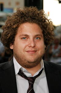 "Superbad" star Jonah Hill at the Hollywood premiere.