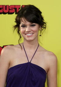 Actress Rachel Melvin at the Hollywood premiere of "Superbad."