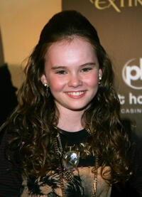 Actress Madeline Carroll at the Las Vegas premiere of "Resident Evil: Extinction."