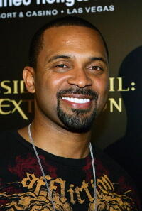 "Resident Evil: Extinction" star Mike Epps at the Las Vegas premiere.