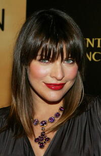 "Resident Evil: Extinction" star Milla Jovovich at the Las Vegas premiere.