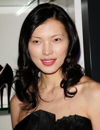Model Li Xin at the after party of the N.Y. premiere of "Paris Je T'aime."