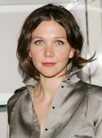 Actress Maggie Gyllenhaal at the after party of the N.Y. premiere of "Paris Je T'aime."