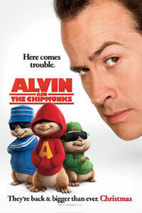 Poster art for "Alvin and the Chipmunks." 