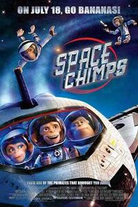 Poster art for "Space Chimps.
