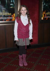 Actress Abigail Breslin at the N.Y. premiere of "National Treasure: Book of Secrets."