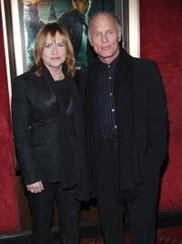 Actors Amy Madigan and Ed Harris at the N.Y. premiere of "National Treasure: Book of Secrets."