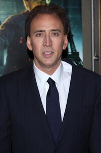 Actor Nicolas Cage at the N.Y. premiere of "National Treasure: Book of Secrets."