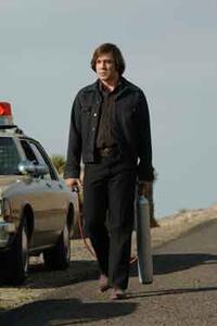Javier Bardem as a mysterious assassin in "No Country for Old Men."