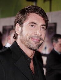 "No Country for Old Men" star Javier Bardem at the Hollywood premiere.