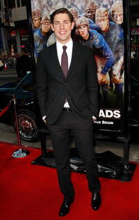 Actor John Krasinski at the Hollywood premiere of "Leatherheads."