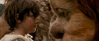Max Records as Max with KW (voiced by Lauren Ambrose) in "Where the Wild Things Are."