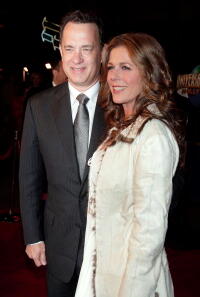 "Charlie Wilson's War" star Tom Hanks and Rita Wilson at the L.A. premiere.