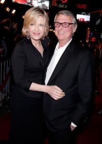 Journalist Diane Sawyer and director Mike Nichols at the L.A. premiere of "Charlie Wilson's War."