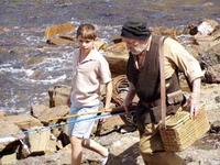 Christian Byers and Ralph Cotterill in "December Boys."