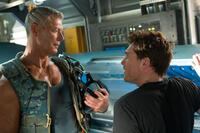 Stephen Lang and Sam Worthington in "Avatar."