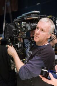 James Cameron on the set of "Avatar."