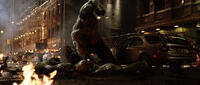 A scene from "The Incredible Hulk."