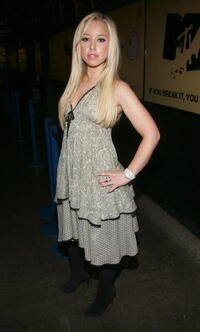 "Bratz" star Skyler Shaye on MTV's Total Request Live in N.Y. 
