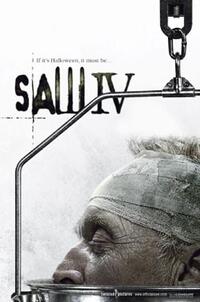 Poster art for "Saw IV."