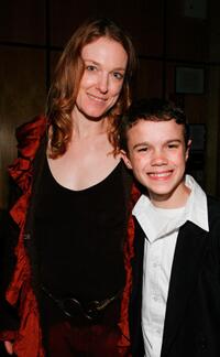 Director Deborah Kampmeier and Cody Handord at the after party of the New York premiere of "Hounddog."