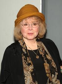 Piper Laurie at the New York premiere of "Hounddog."