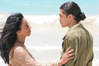 Wanda De Jesus and Rick Gonzalez in "Illegal Tender."