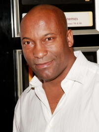 Producer John Singleton at the N.Y. premiere of "Illegal Tender."