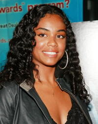 Singer Claudette Ortiz at the N.Y. premiere of "Illegal Tender."