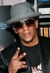 "Illegal Tender" star Tego Calderon at the N.Y. premiere.