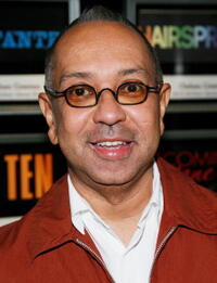 Playwright George C. Wolfe at the N.Y. premiere of "Illegal Tender."