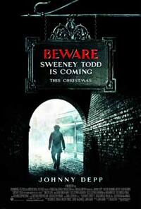 Poster art for "Sweeney Todd: The Demon Barber of Fleet Street."
