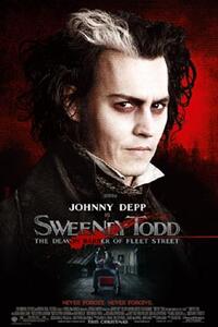 Poster art for "Sweeney Todd: The Demon Barber of Fleet Street."