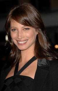 Christy Turlington at the "27 Dresses" premiere.